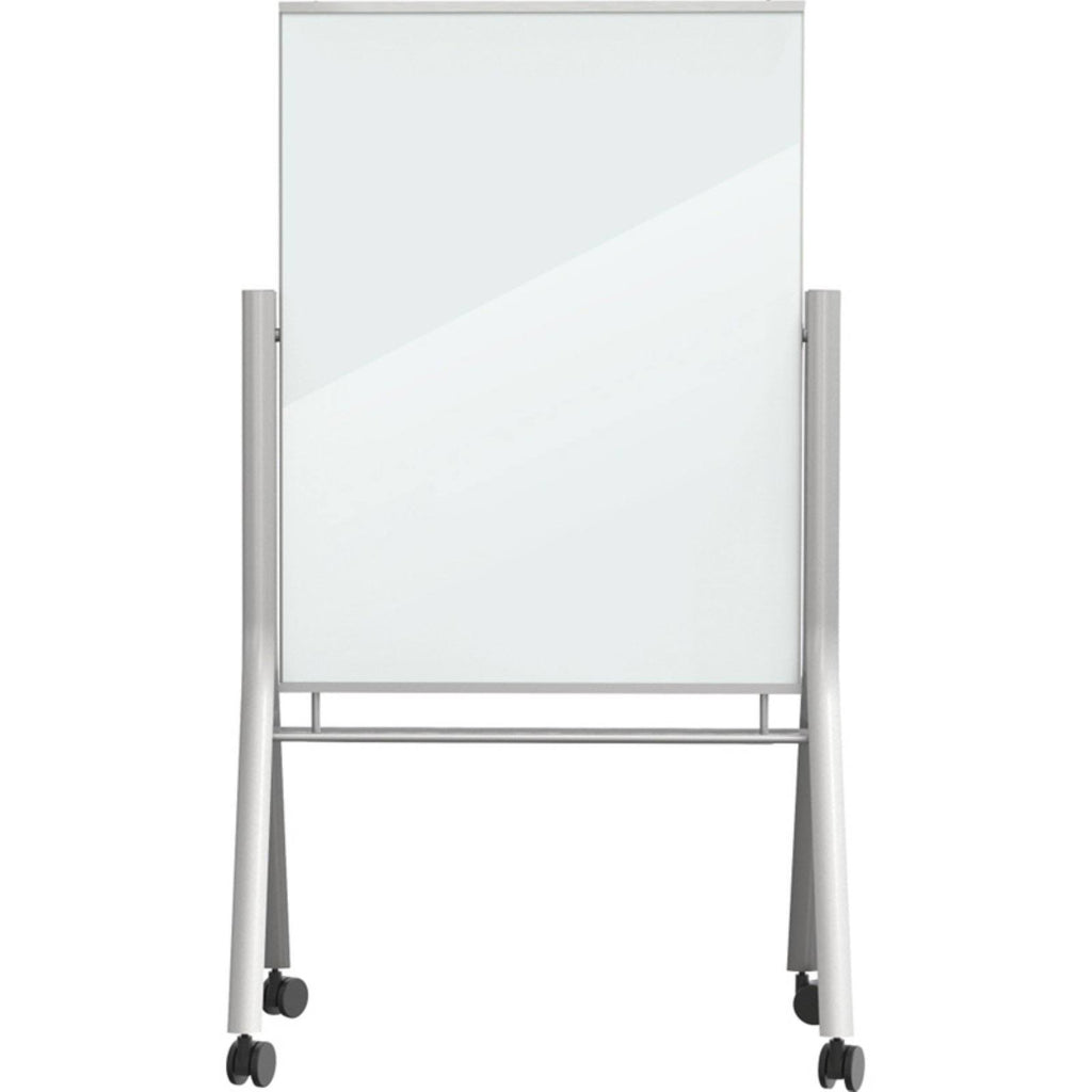 Mobile Magnetic Glass Whiteboard Q77099