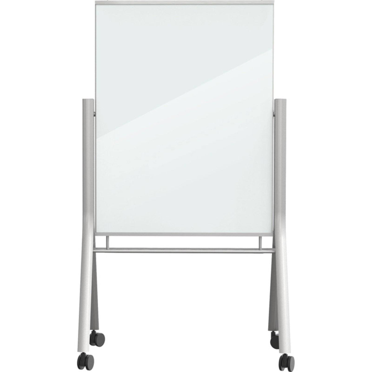 Mobile Magnetic Glass Whiteboard Q77099