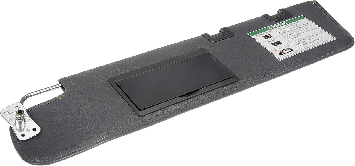 Gray Driver Side Sun Visor S37695