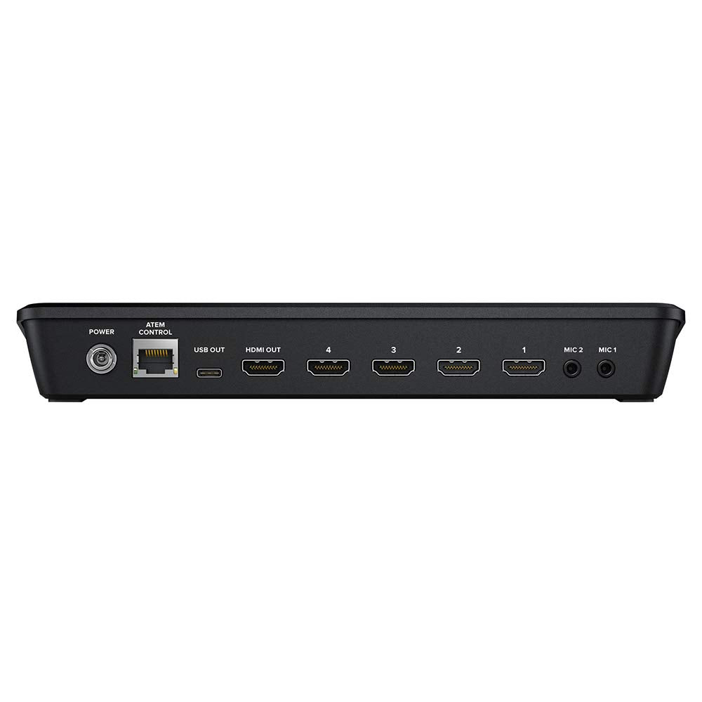 ATEM Mini Pro HDMI Live Stream Switcher with 6' High-Speed HDMI Cable & 10-Pack Straps Bundle M432