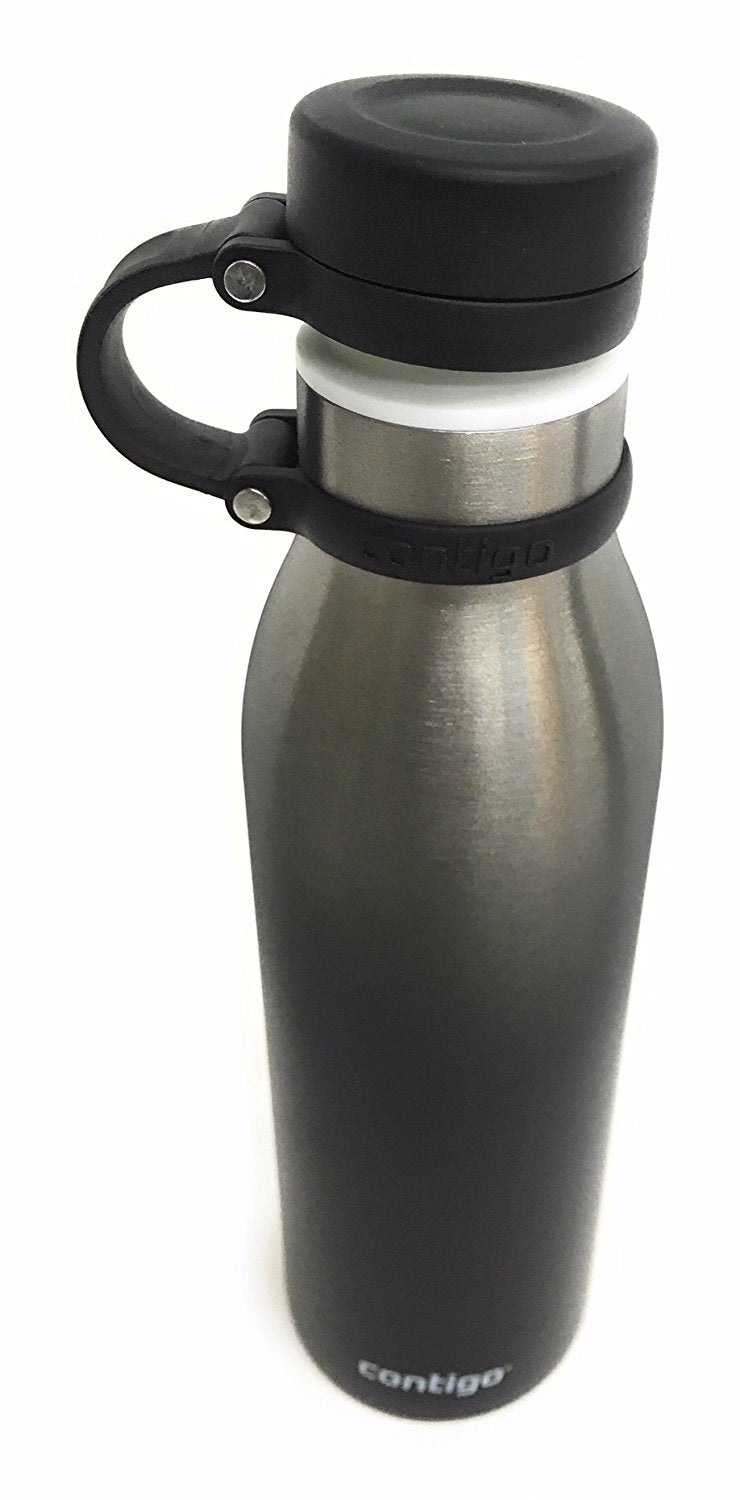 20 oz Stainless Steel Water Bottle 2-Pk Matte Black K634012