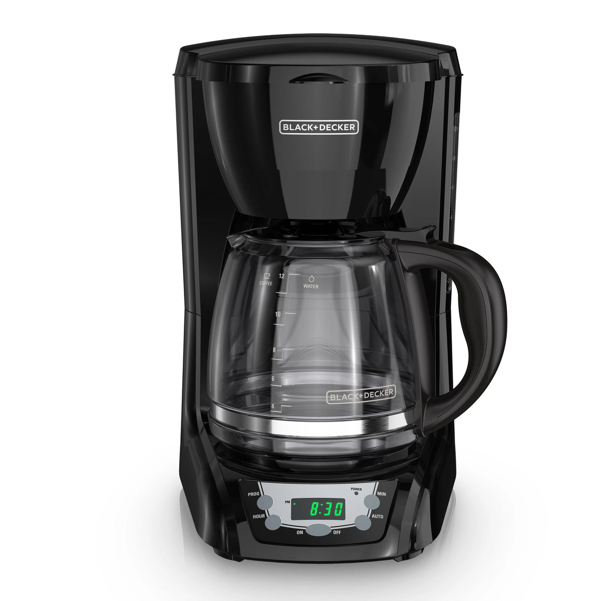 Black 12 Cup Drip Coffee Maker V792299