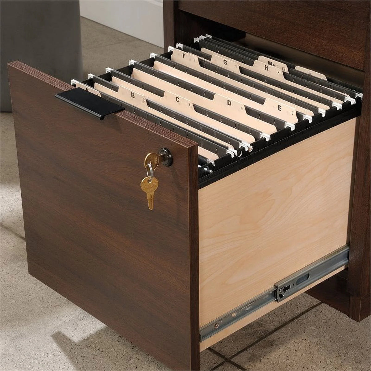 60" Engineered Wood Credenza Desk U59827