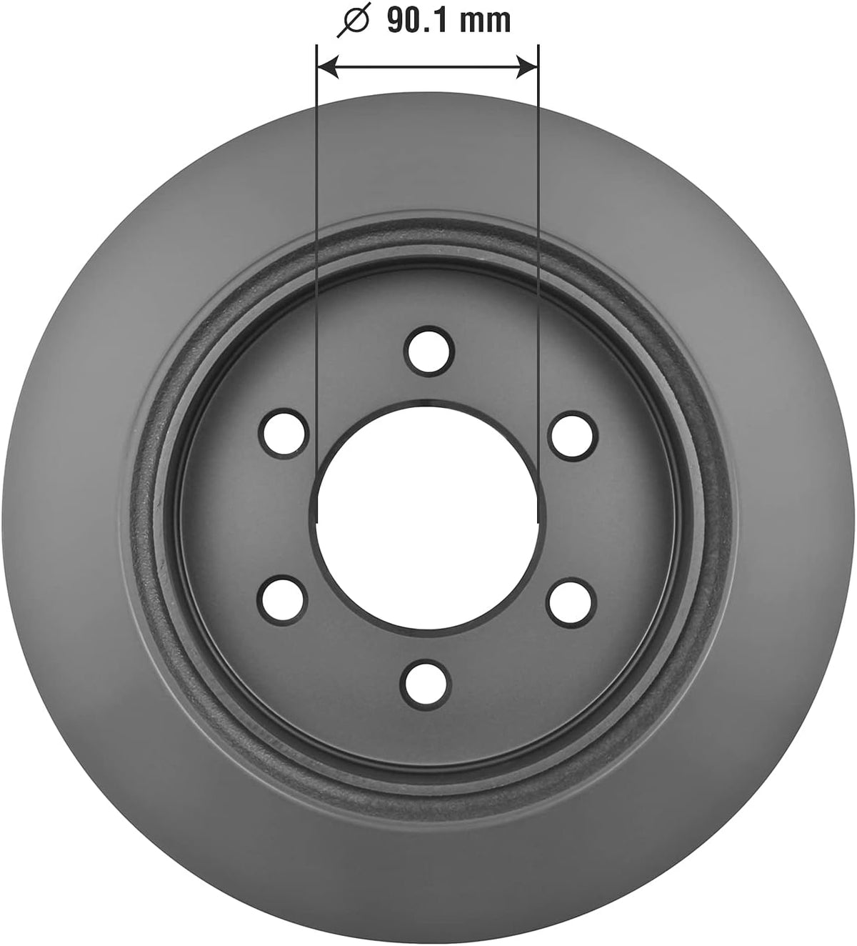 Rear Brake Rotor Pack of 2 Z839606