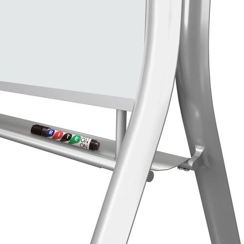 Mobile Magnetic Glass Whiteboard Q77099