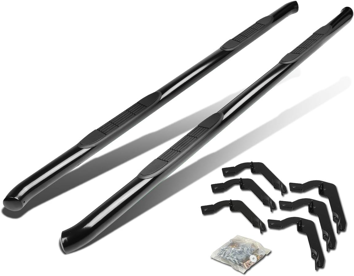 Stainless Steel Black Powdercoated Side Step Nerf Bar Running Boards C133