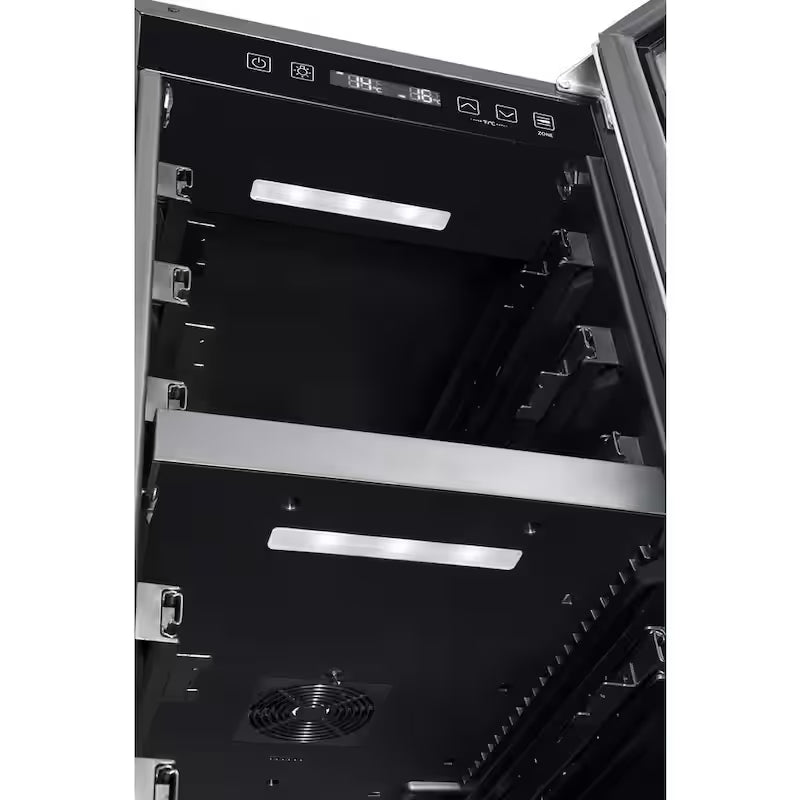 27-Bottle Dual Zone Stainless Steel Wine Cooler I160